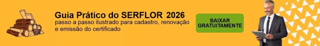 homem segurando um formulario para fazer o serflor 2026